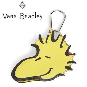 Vera Bradley Peanuts Woodstock coin purse bag charm  WT